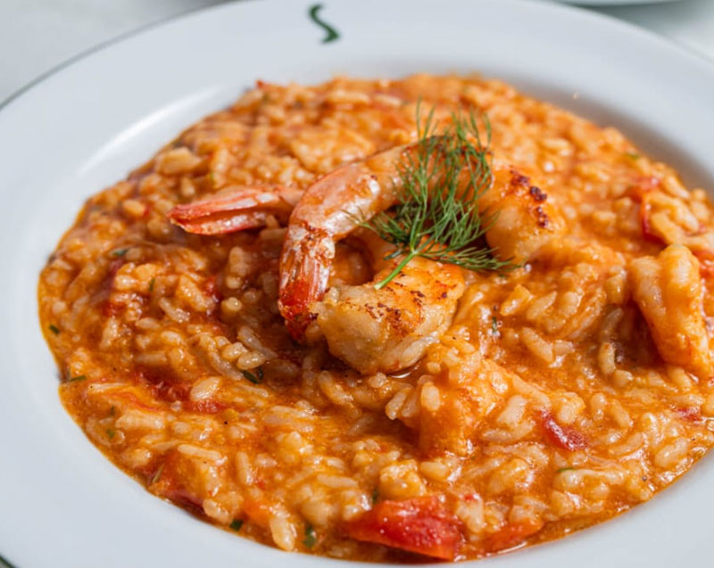 Risotto ai Gamberi con Peperoncino