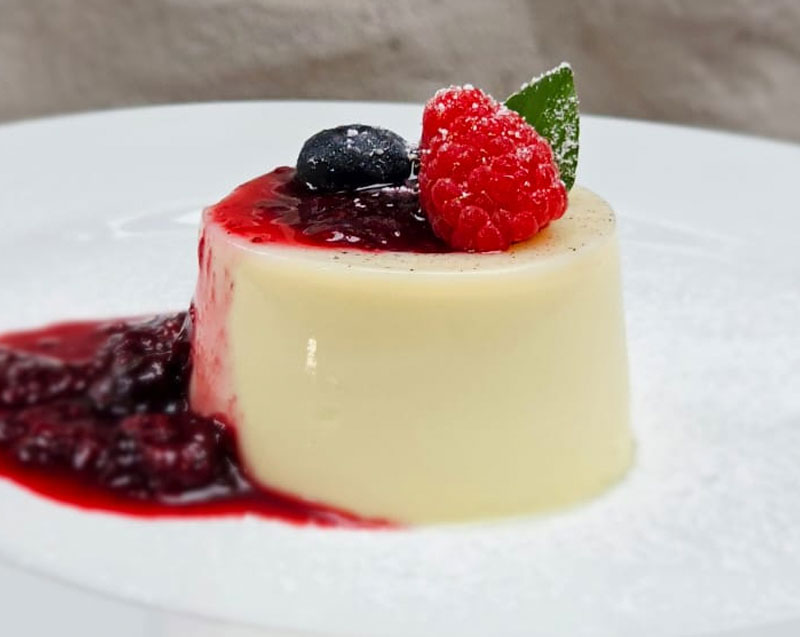 Panna Cotta ai Frutti di Bosco