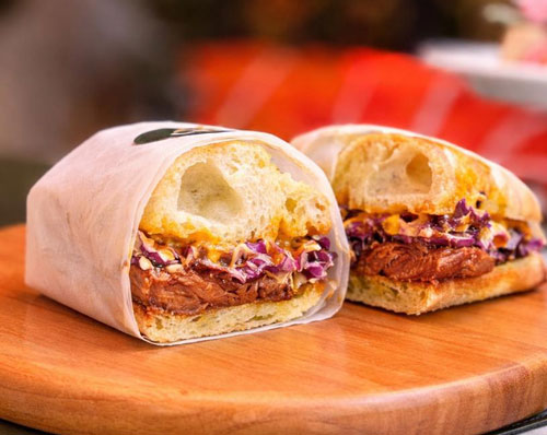 Sanduíche Ciabatta di Coppa