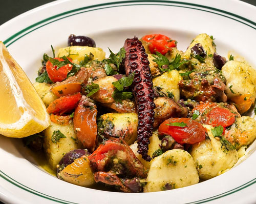 Insalata di Polvo, Patate e Limone Siciliano